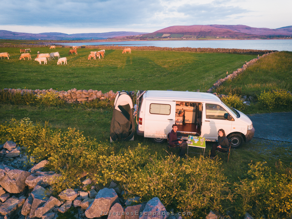 voyager en irlande en van