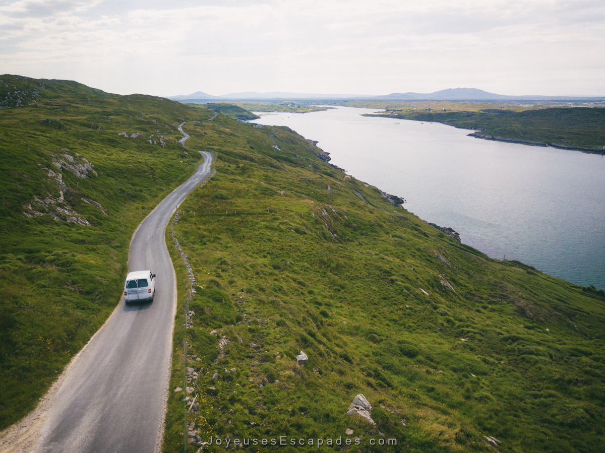 voyager en irlande en van