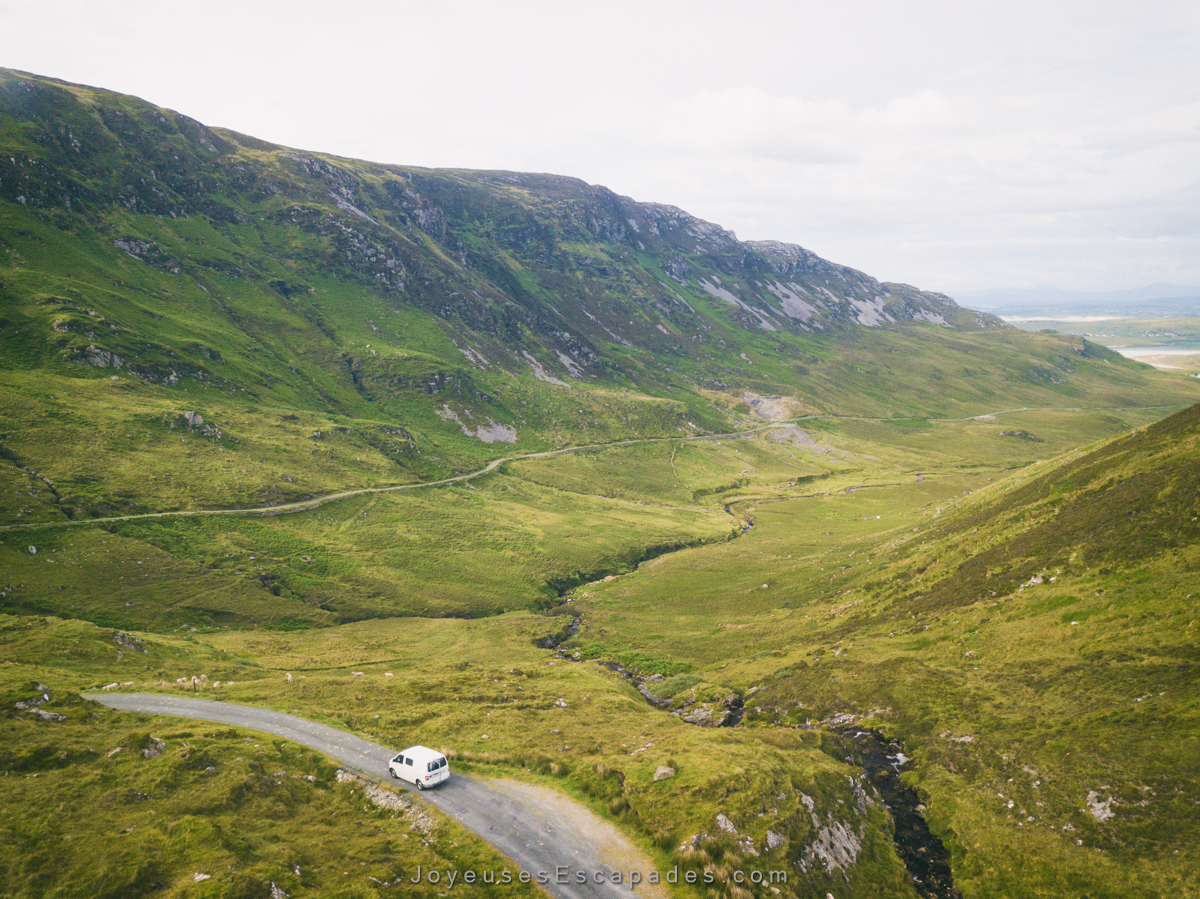 voyager en irlande en van