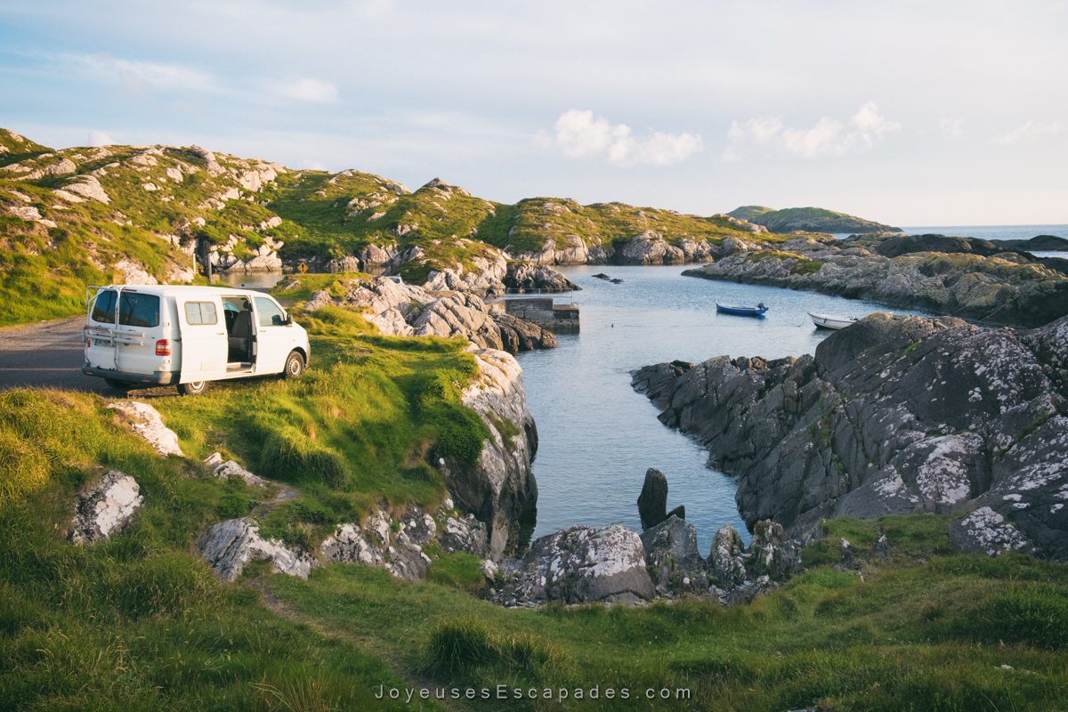 voyager en irlande en van