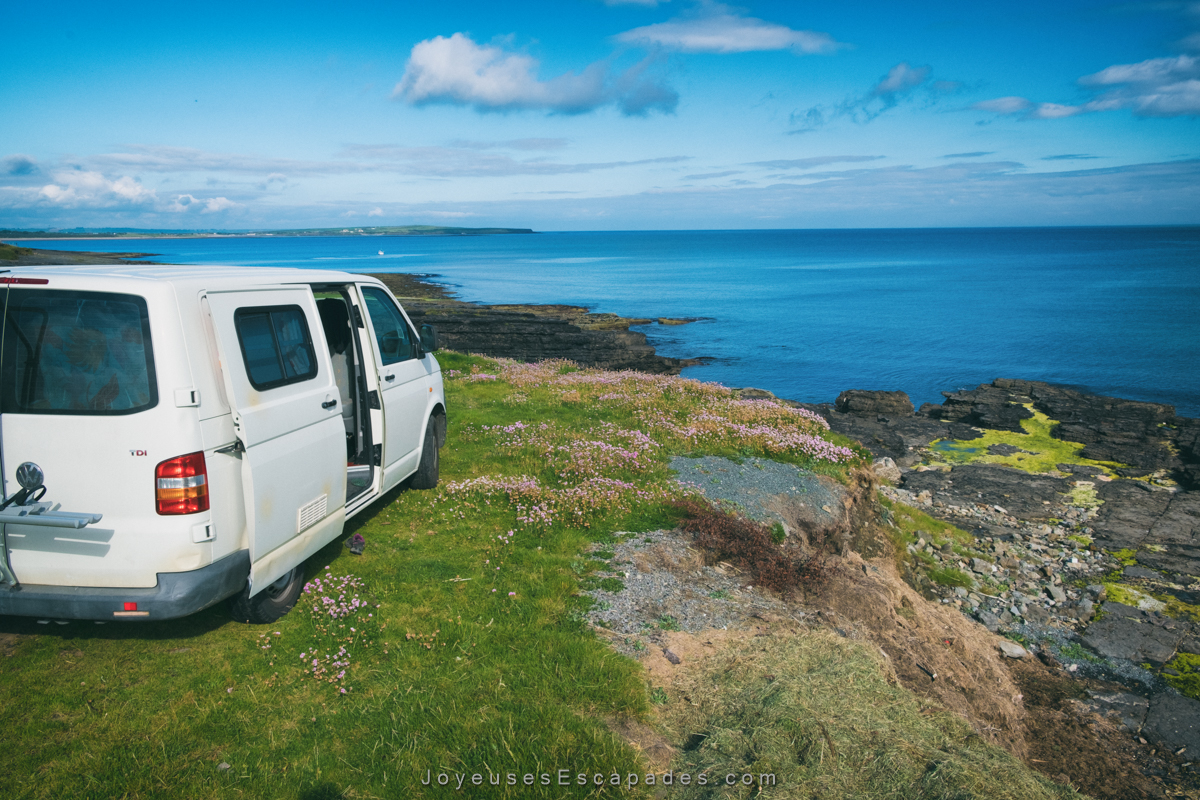 voyager en irlande en van