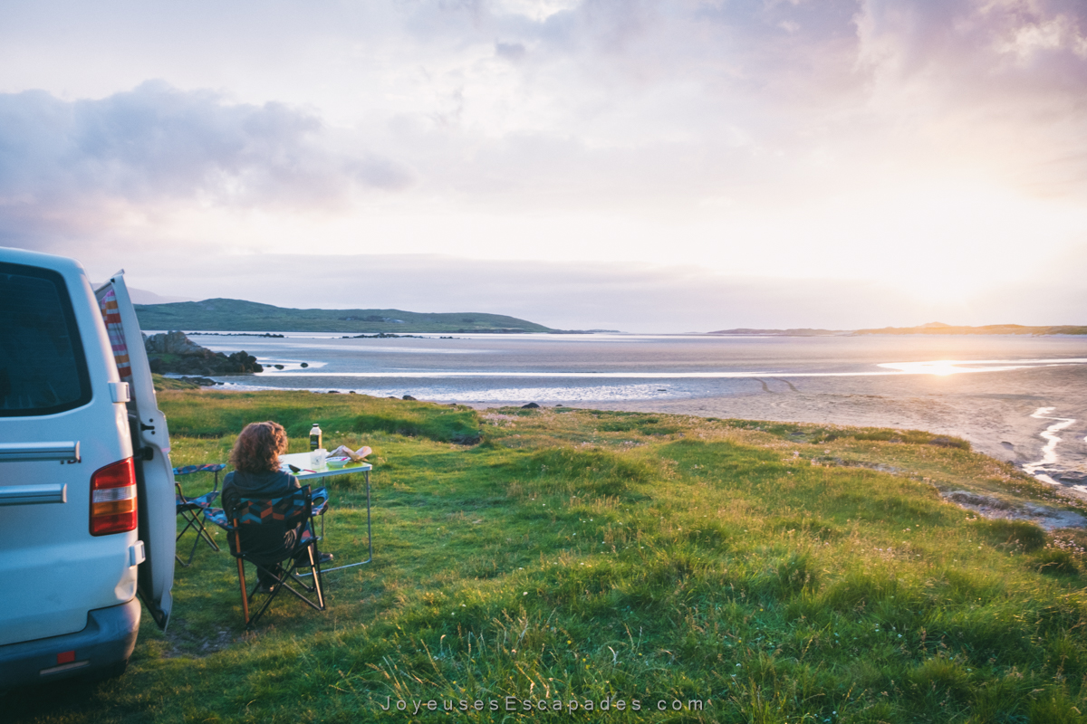 voyager en irlande en van